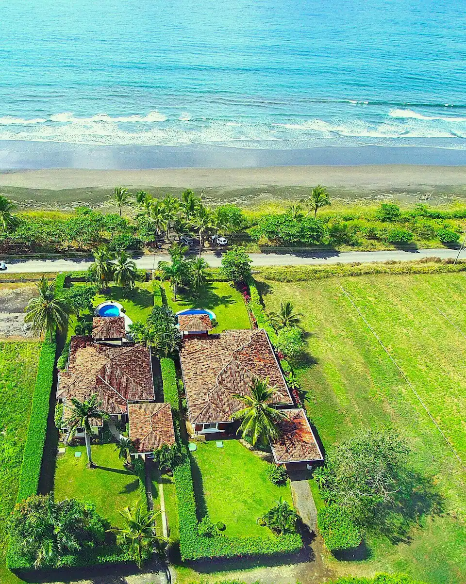 Aerial view of Casa Barracuda