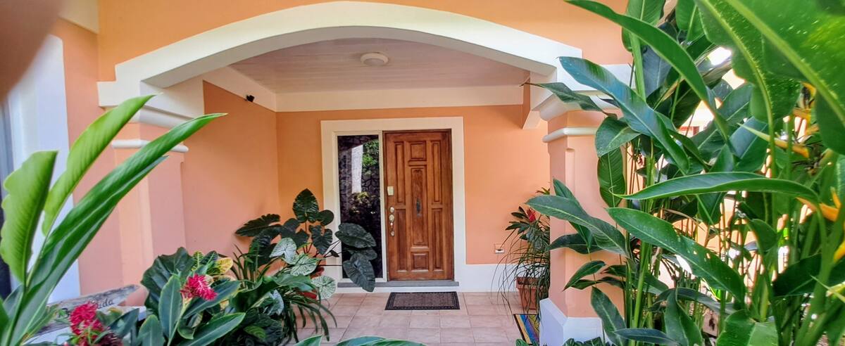 Front door of Casa Barracuda