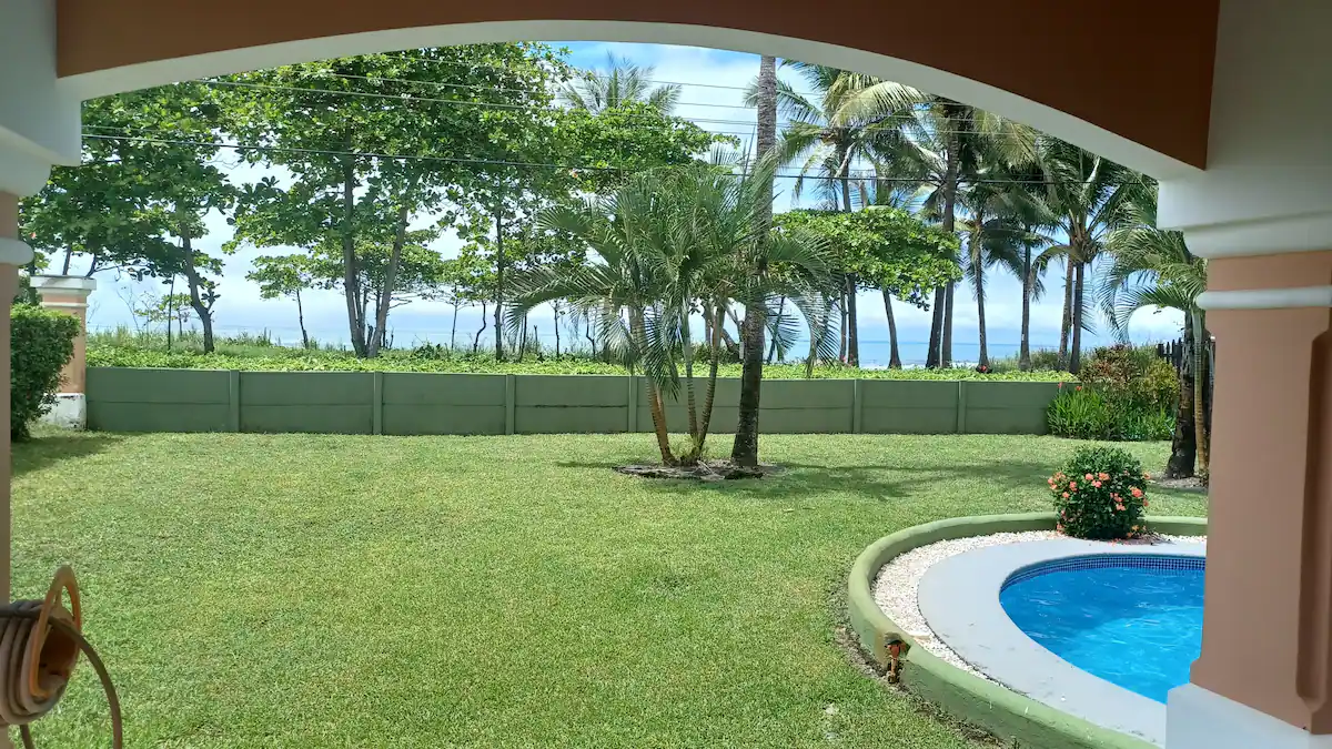 Villa entrance
